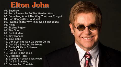 elton john greatest hits playlist